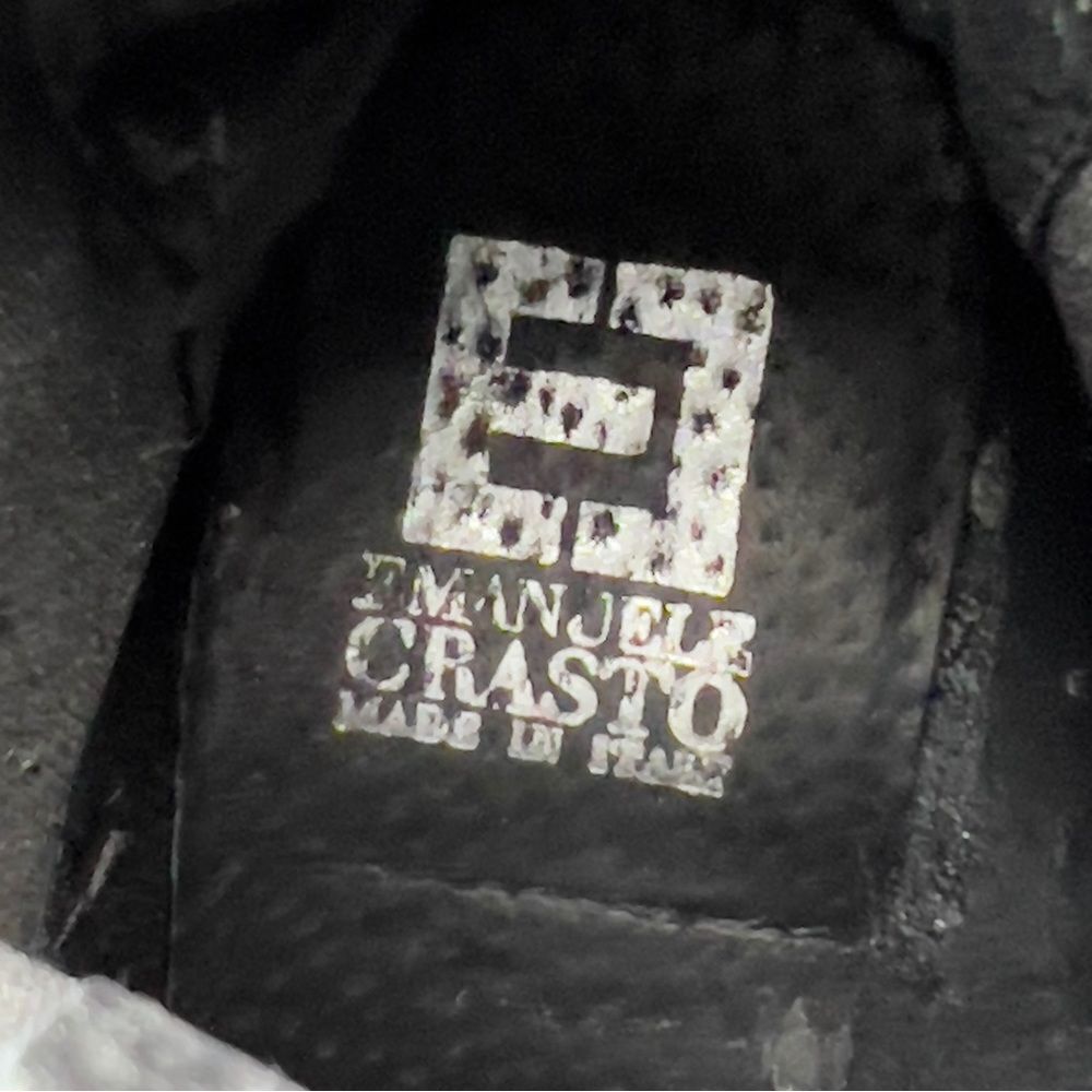 Emanuele Crasto Womens Black Leather Chelsea Boots‎ EU39/US8.5-9 - Picture 14 of 16